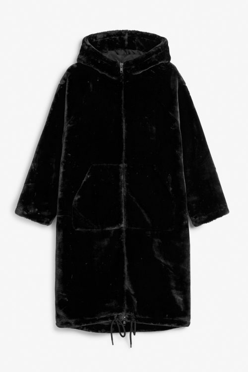 Monki hotsell fur jacket