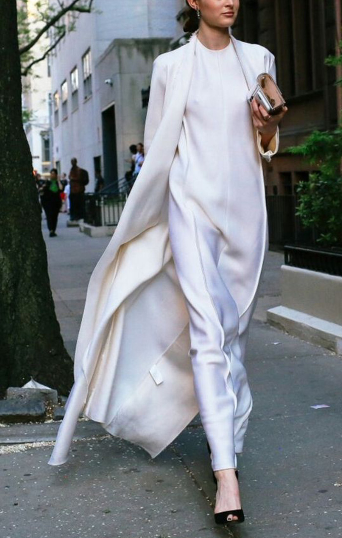 White long jacket - Style Guide to Lighter Layers