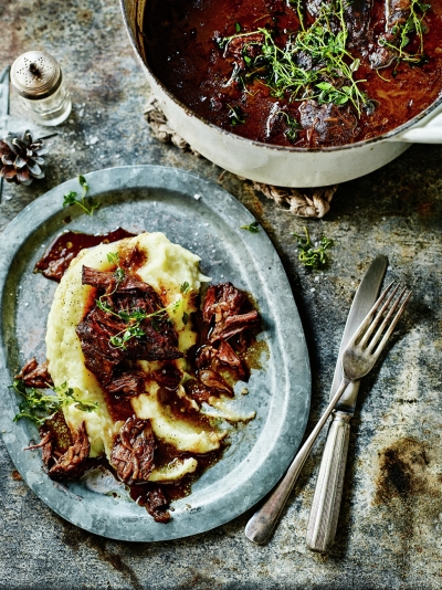 Beef Cheeks in Red Wine - Jamie Oliver