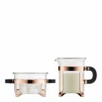 Bodum, Copper Chambord Sugar and Creamer set