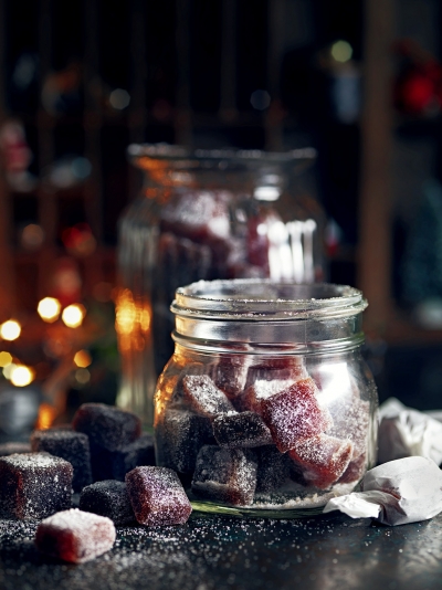 Mulled Wine jelly Sweets- Jamie Oliver