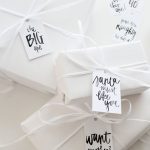 Name Tag Gift Wrap