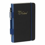 Ted Baker, Blue Well Noted A6 Notebook and Pen 14 x 9Cm