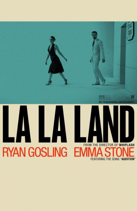 La La Land clean film poster