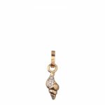 JUICY COUTURE - GOLD SEASHELL CHARM