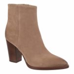 SAM EDELMAN - OATMEAL SUEDE BLAKE ANKLE BOOTS