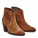 GREAT PLAINS - DARK TAN ANKLE BOOTS