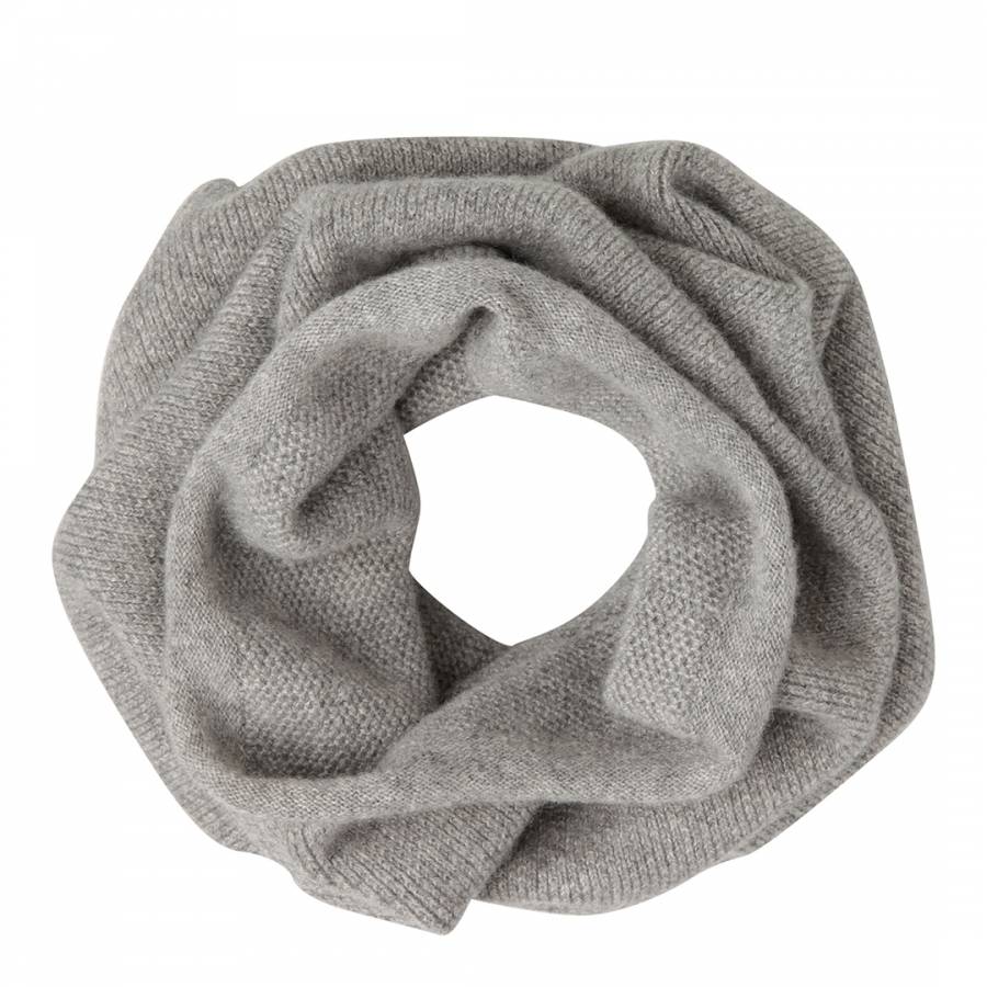 cashmere gift Grey Luxury Cashmere Snood