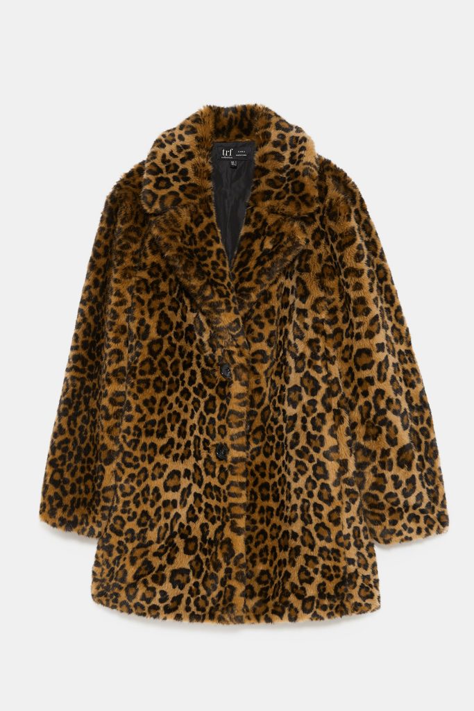 Zara Faux Fur Coat