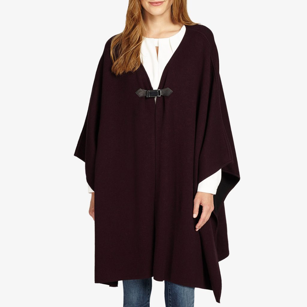 dark red wrap phase eight autumn layering