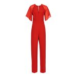 Reiss Red Scarlet Wide Leg Jumpsuit