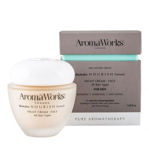 Aroma Works Mens Nourish Night Cream Christmas gifts