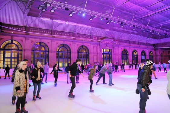 Alexandra Palace ice skating London skating rink