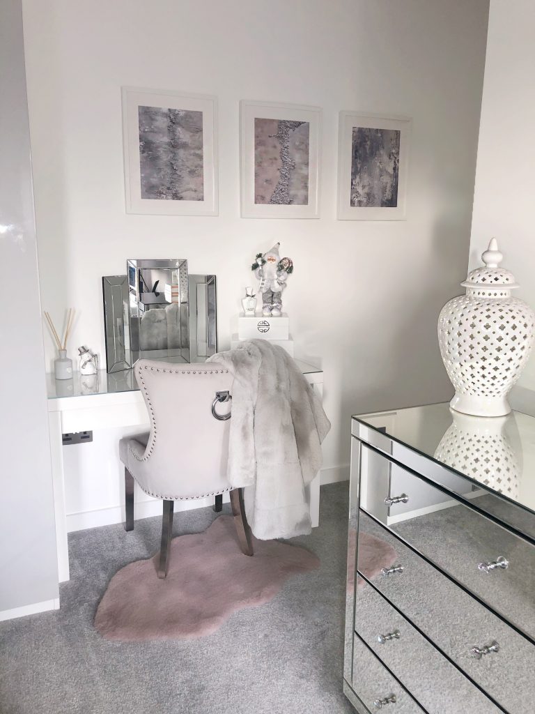 dressing table @greychurchhome grey interior house, how to welcome house guests