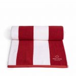 Shoreditch house pool towel red