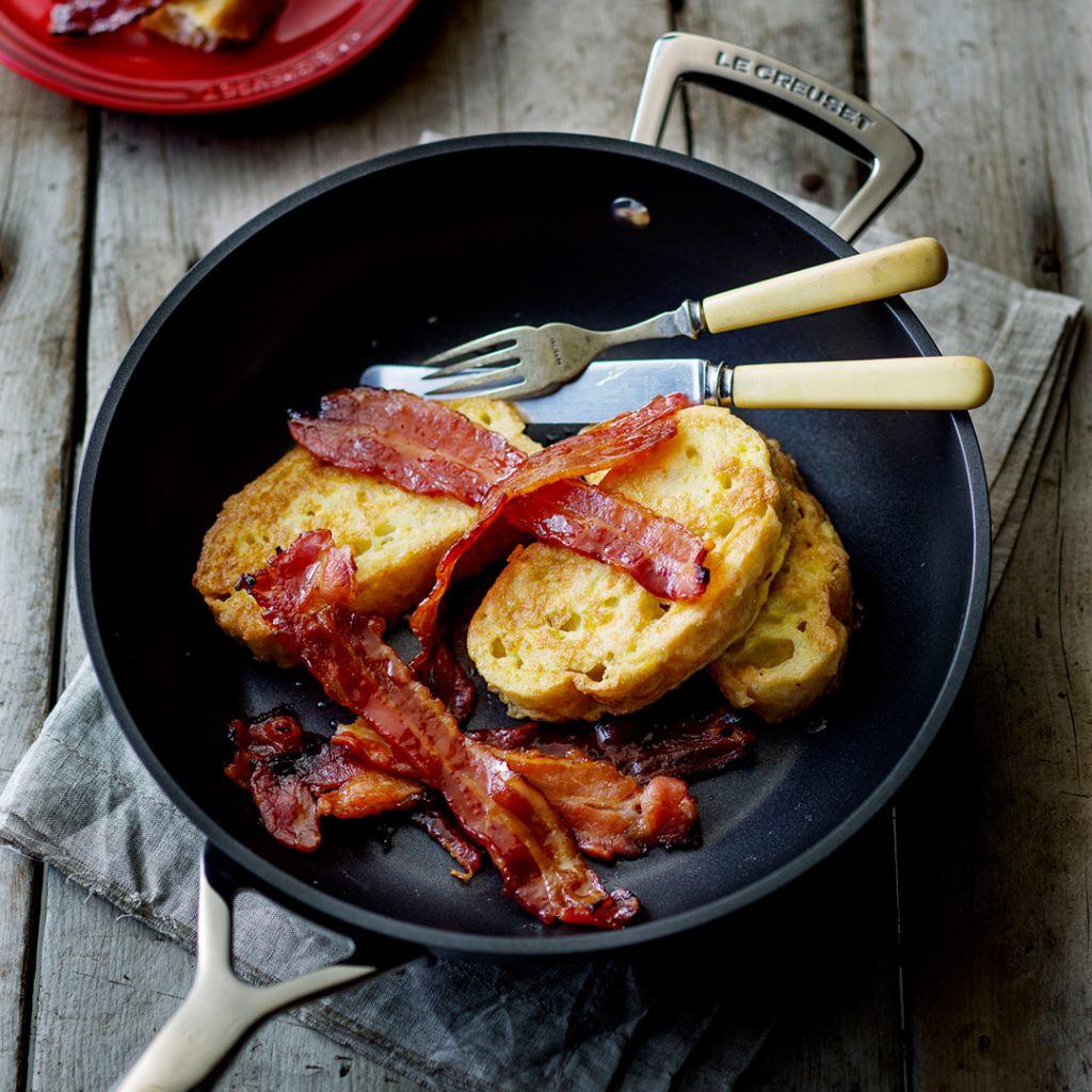 Le Creuset breakfast recipes in cast iron pan