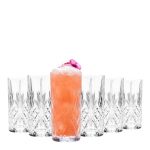 RCR CRYSTAL Set of 6 Melodia Hi Ball Tumblers, 350ml