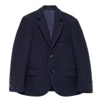 HACKETT LONDON Older Navy Piquet Jersey Cotton Jacket