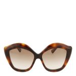 Gucci Women's Tortoiseshell Cat Eye Sunglasses