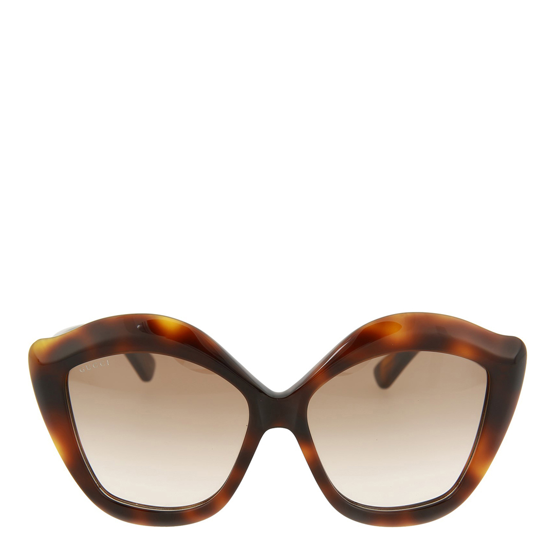 Gucci Womens Tortoiseshell Cat Eye Sunglasses Brandalley Blog 