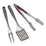 CHAR-BROIL Stainless Steel 3 Piece Comfort Grip Toolset