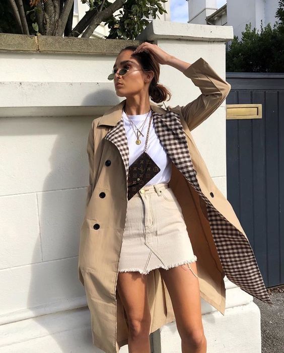 trench coat trend