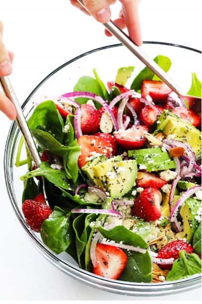 strawberry and avocado salad