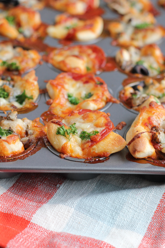 mini pizza bites