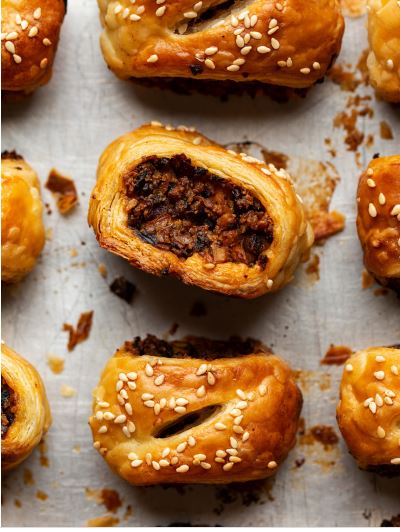 vegan sausage rolls recipe