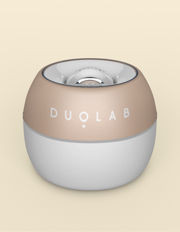 DUOLAB skincare device and applicator