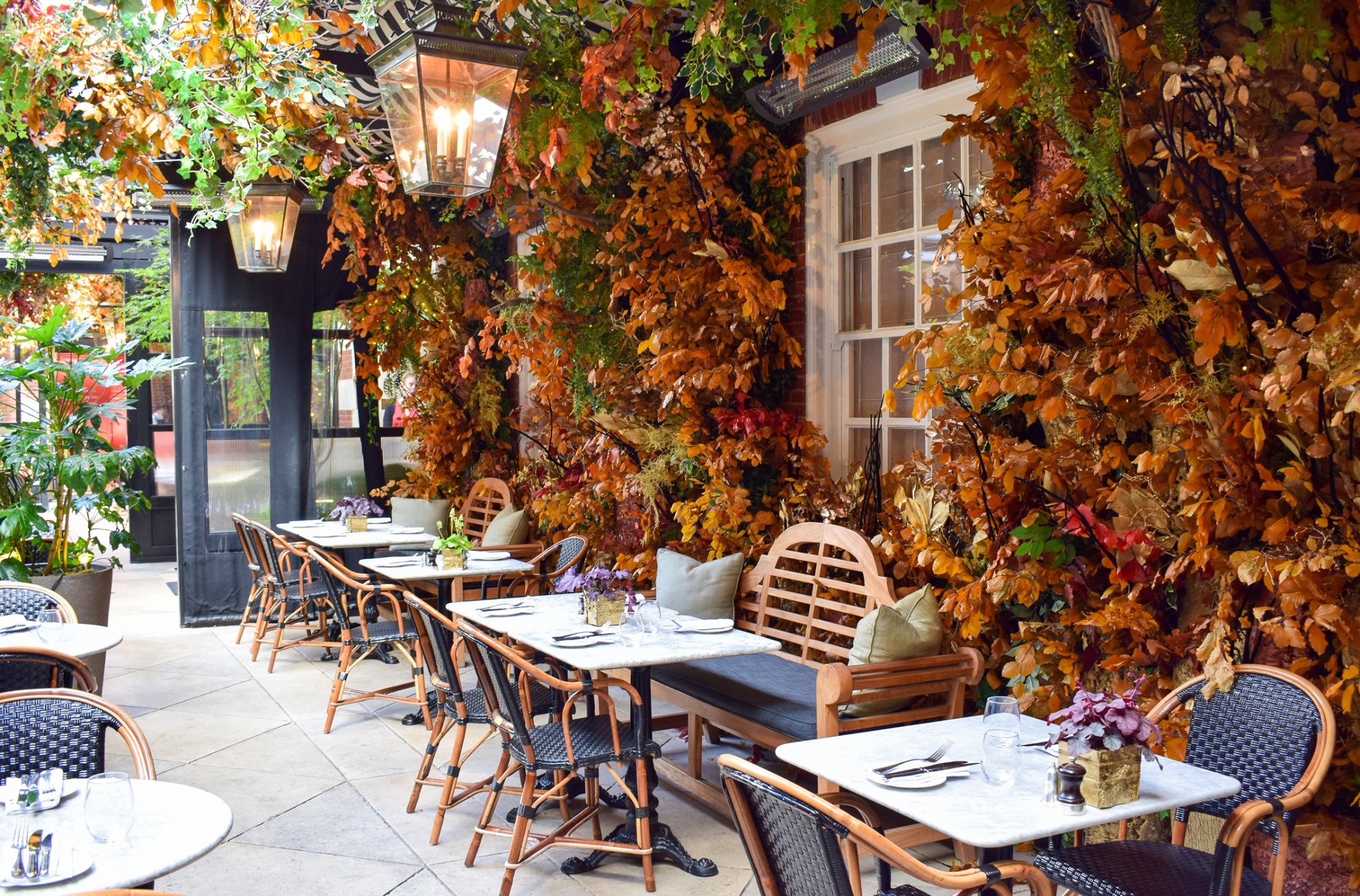 Dalloway Terrace, London restaurants, london afternoon tea, outdoor terraces