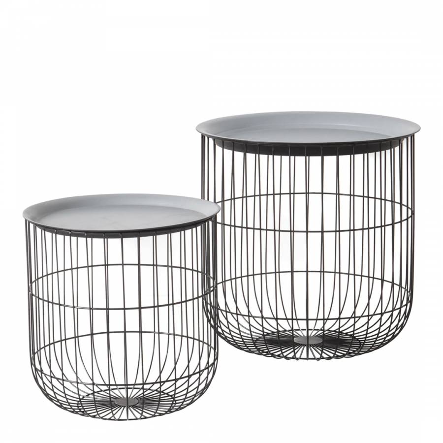 Black Friday Homeware Gallery Barton Nest Of 2 Side Tables