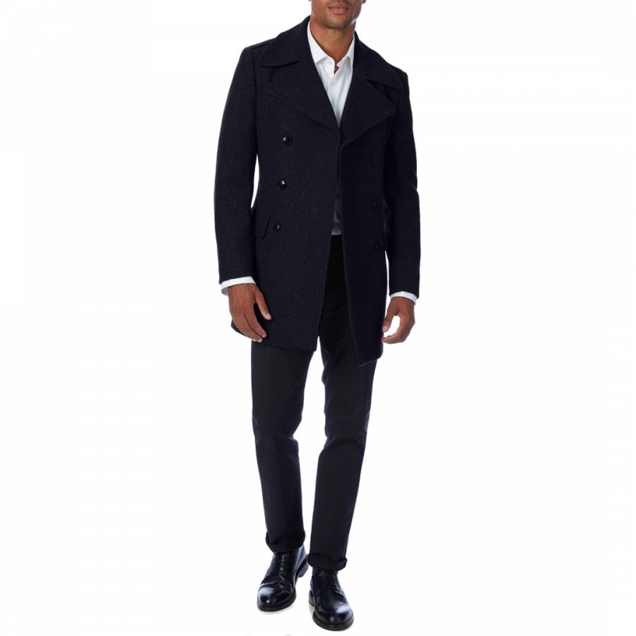 Black Friday Coat, Gianni Feraud Wool Blend Coat