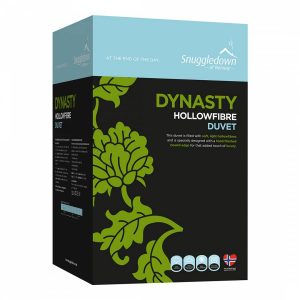 home date night Snuggledown Dynasty Hollowfibre Double 4.5 Tog Duvet