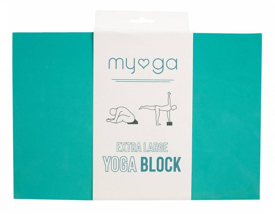 yoga block turqoise