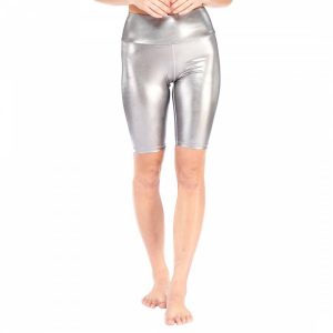 yoga Silver Limitless Shine Biker Short - £26