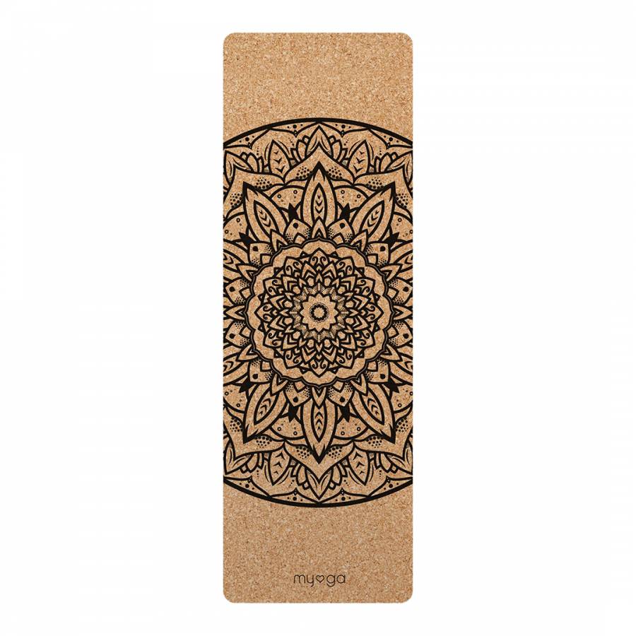 Myga Mandala Cork Mat