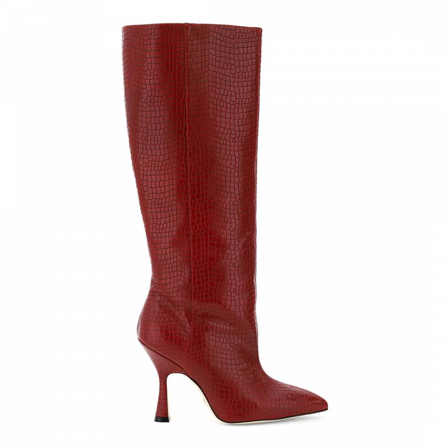 Stuart Weitzman Croc Boots