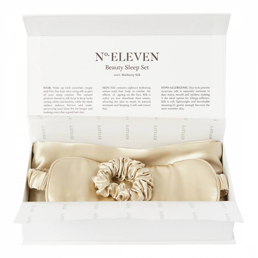 No. Eleven Silk Sleep Set