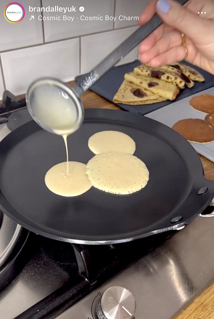 Instagram Reel mickey mouse pancakes