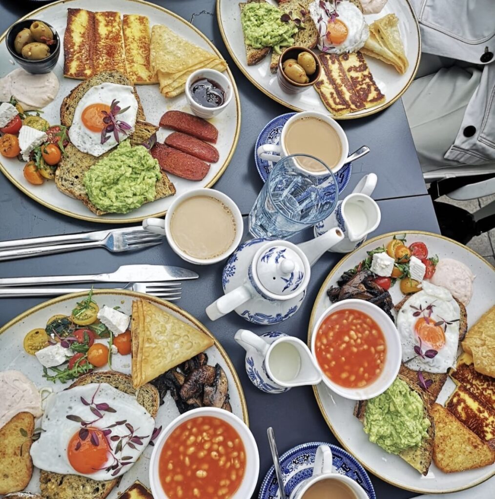 Brunch spots in London