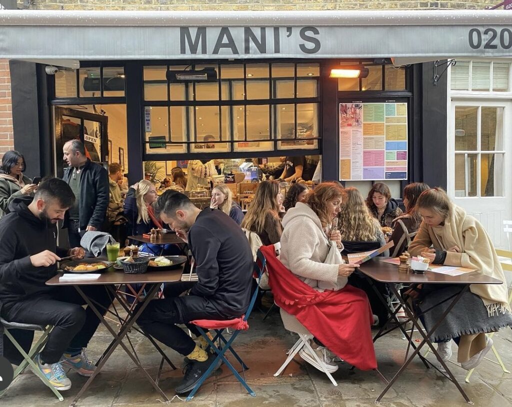 Brunch spots in London