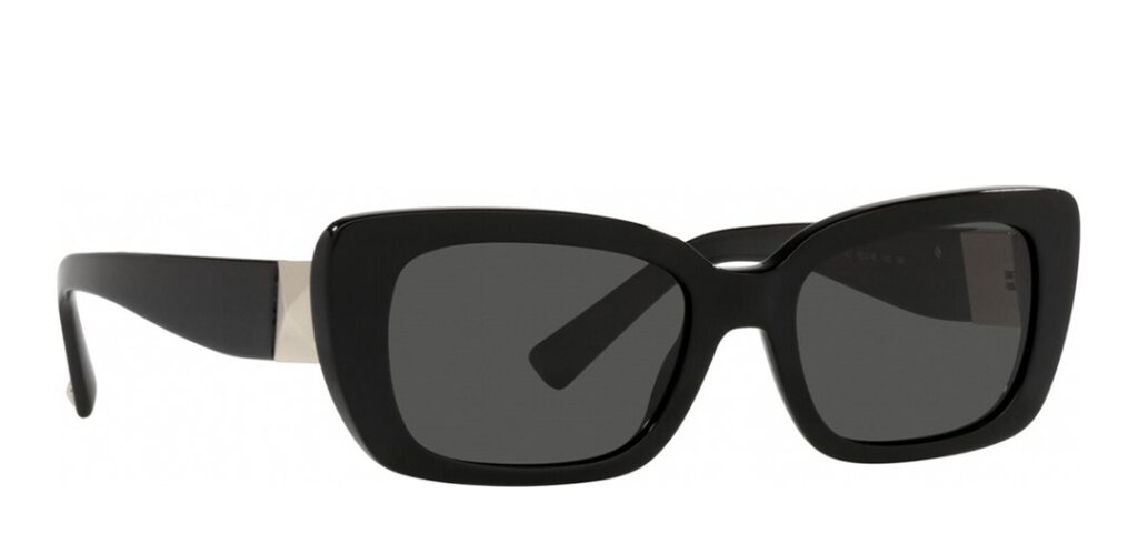 VALENTINO
Women's Black/Smoke Valentino Sunglasses 52mm