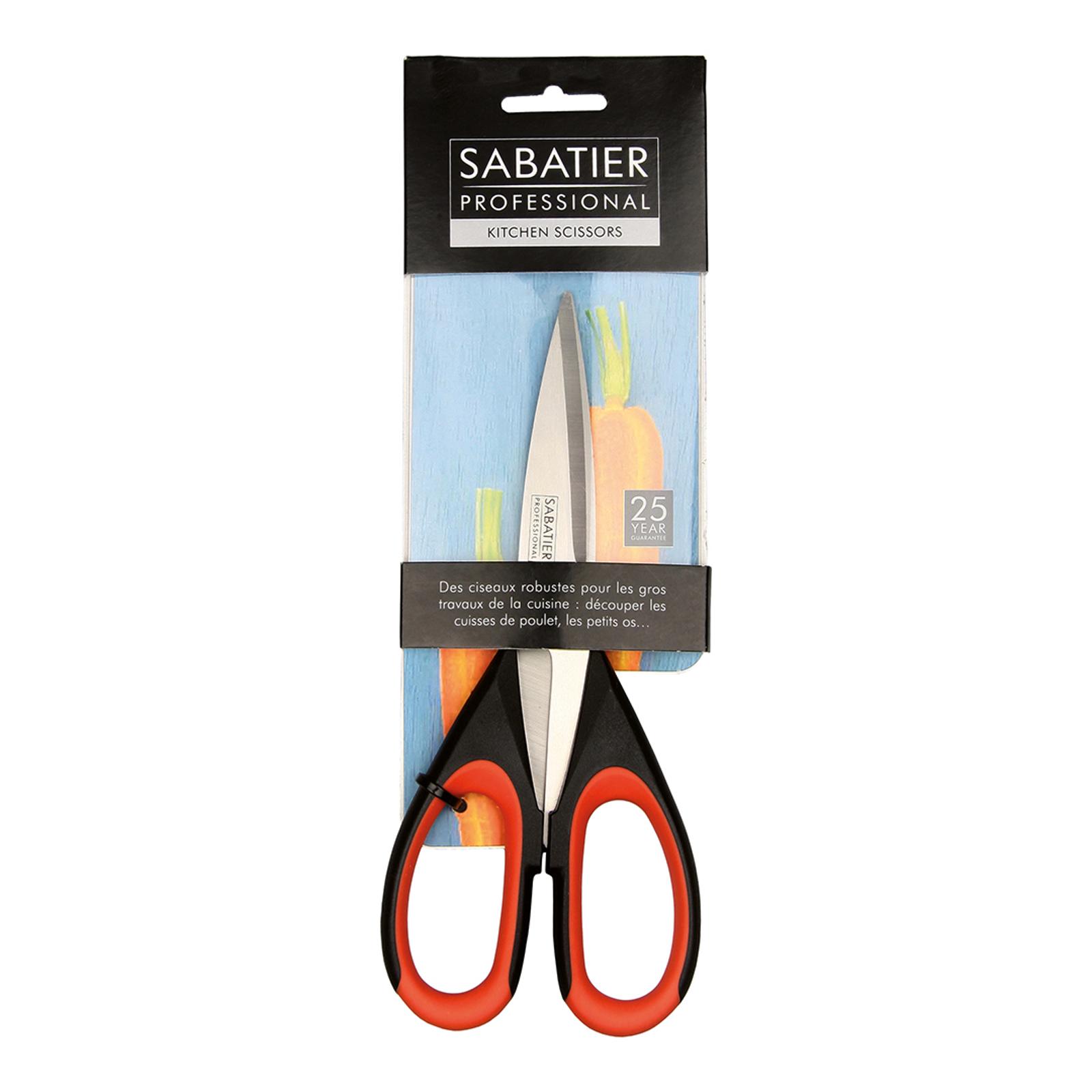 Scissors: 22cm Sabatier Soft Grip Kitchen Scissors, Orange - The Big  Kitchen - Cookware, Bakeware & Kitchenware Shop Bristol