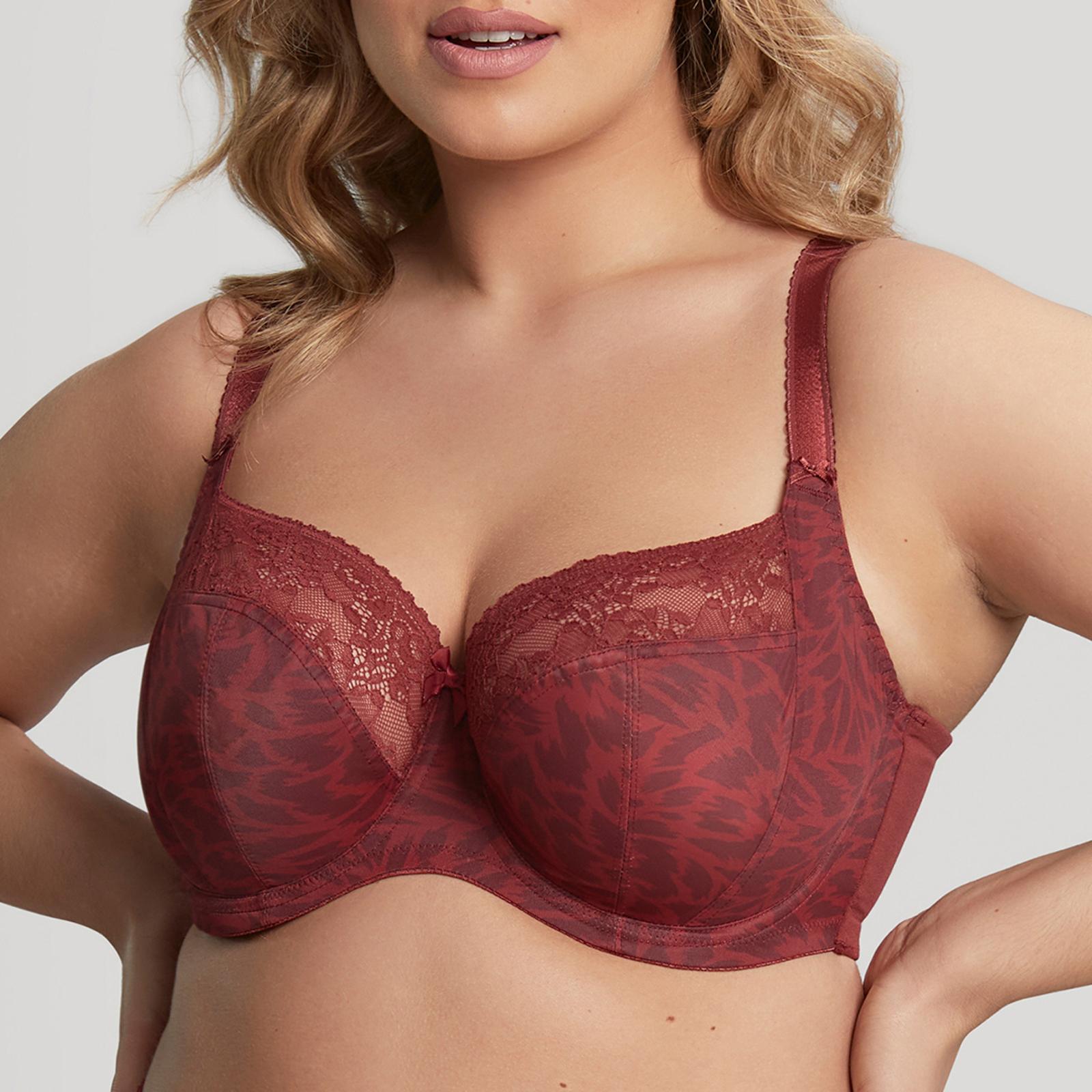 Sculptresse Red Chi Chi Balcony Bra