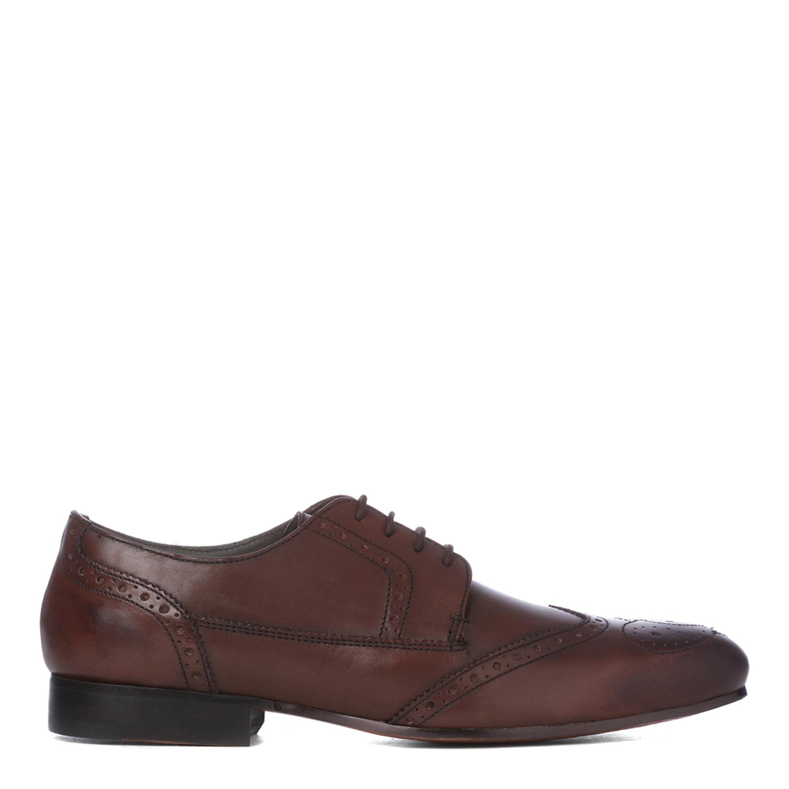 Brown Leather Barsel Brogues - BrandAlley