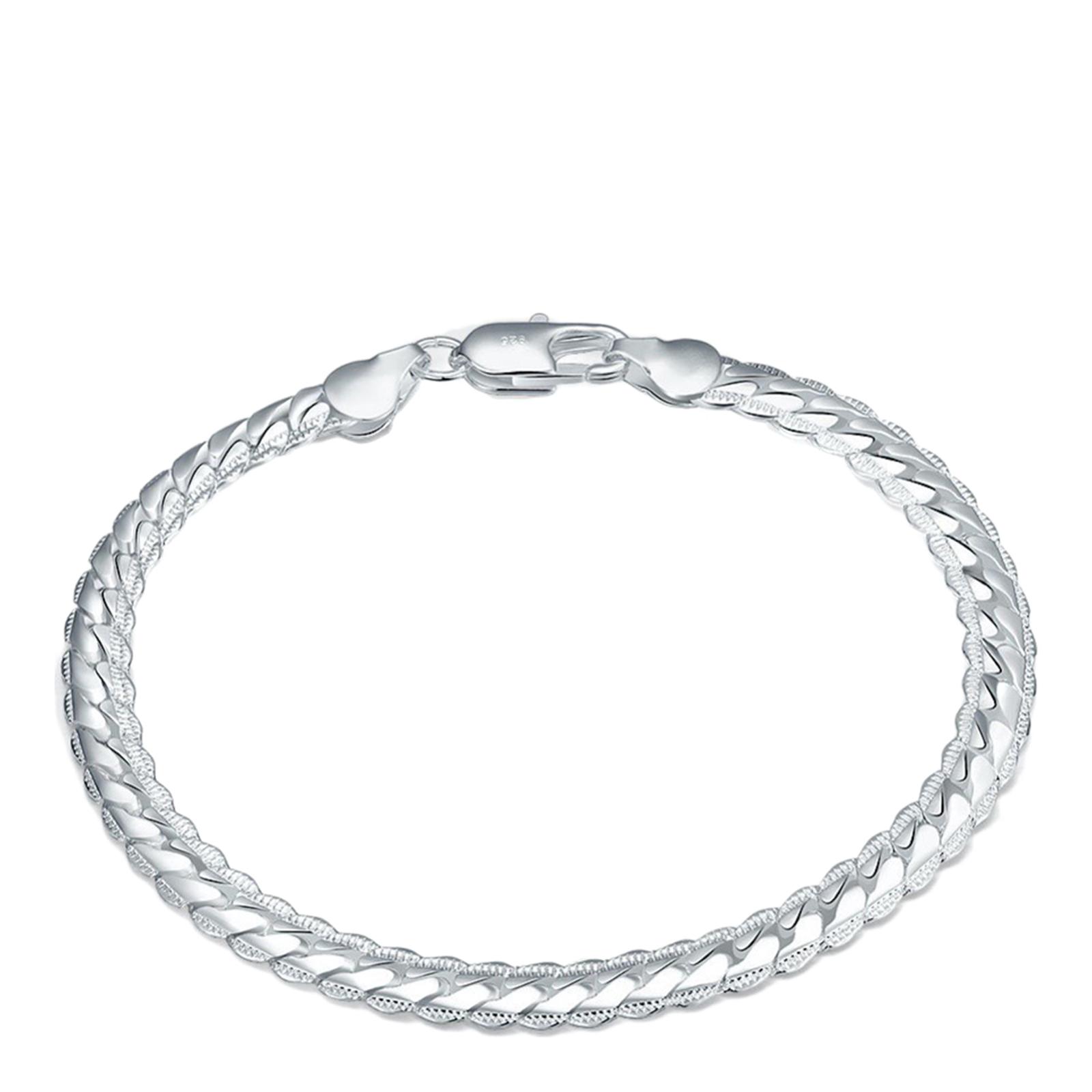 Silver Plated Chain Bracelet - BrandAlley