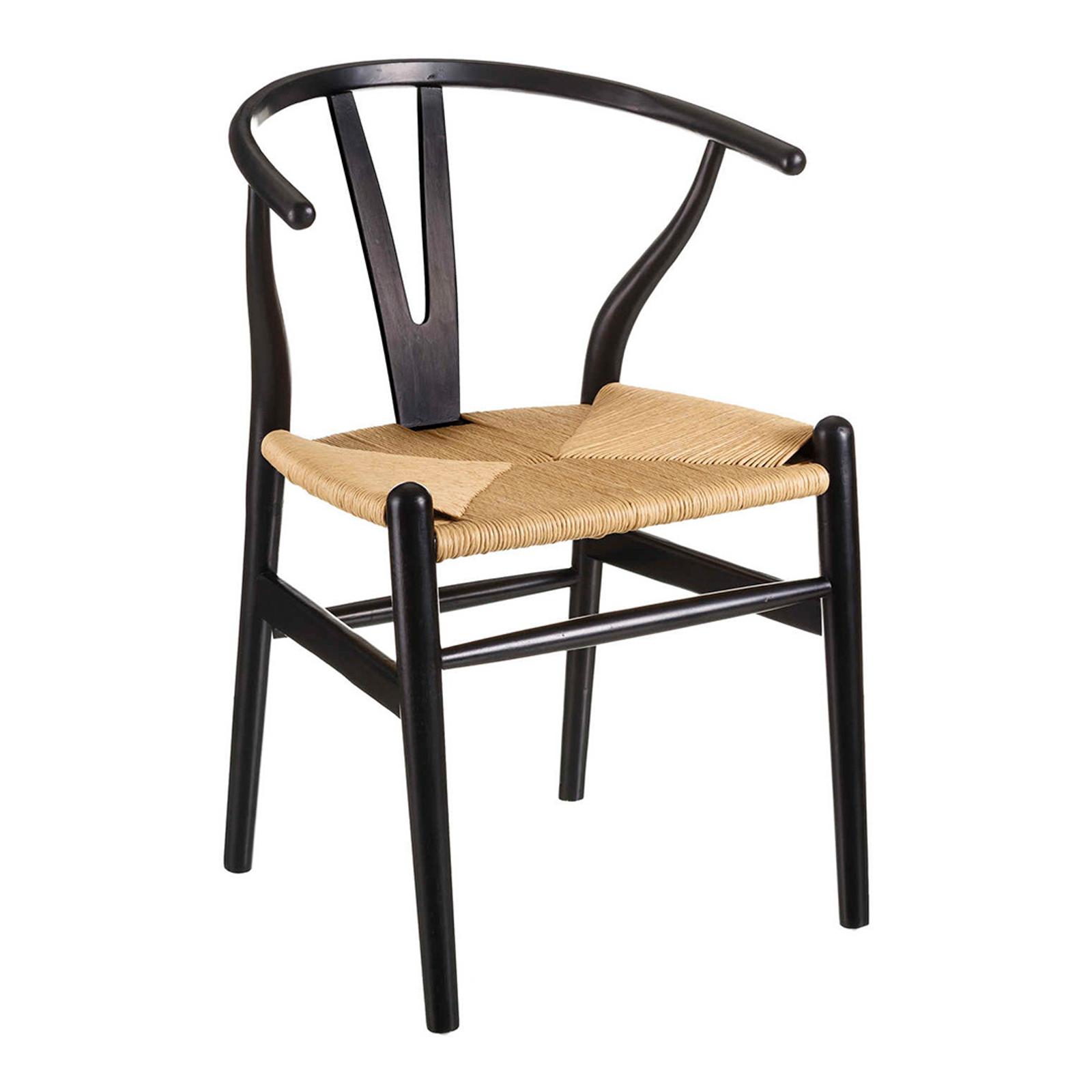 Chair Black/Natural Birch - BrandAlley