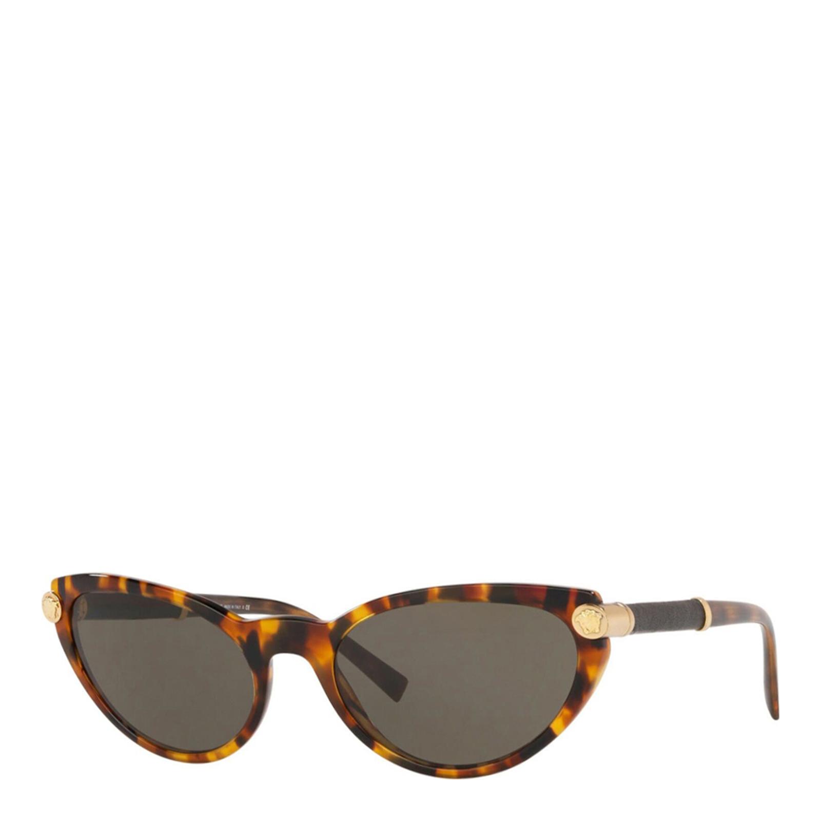 Womens Brown Versace Sunglasses 54mm Brandalley 