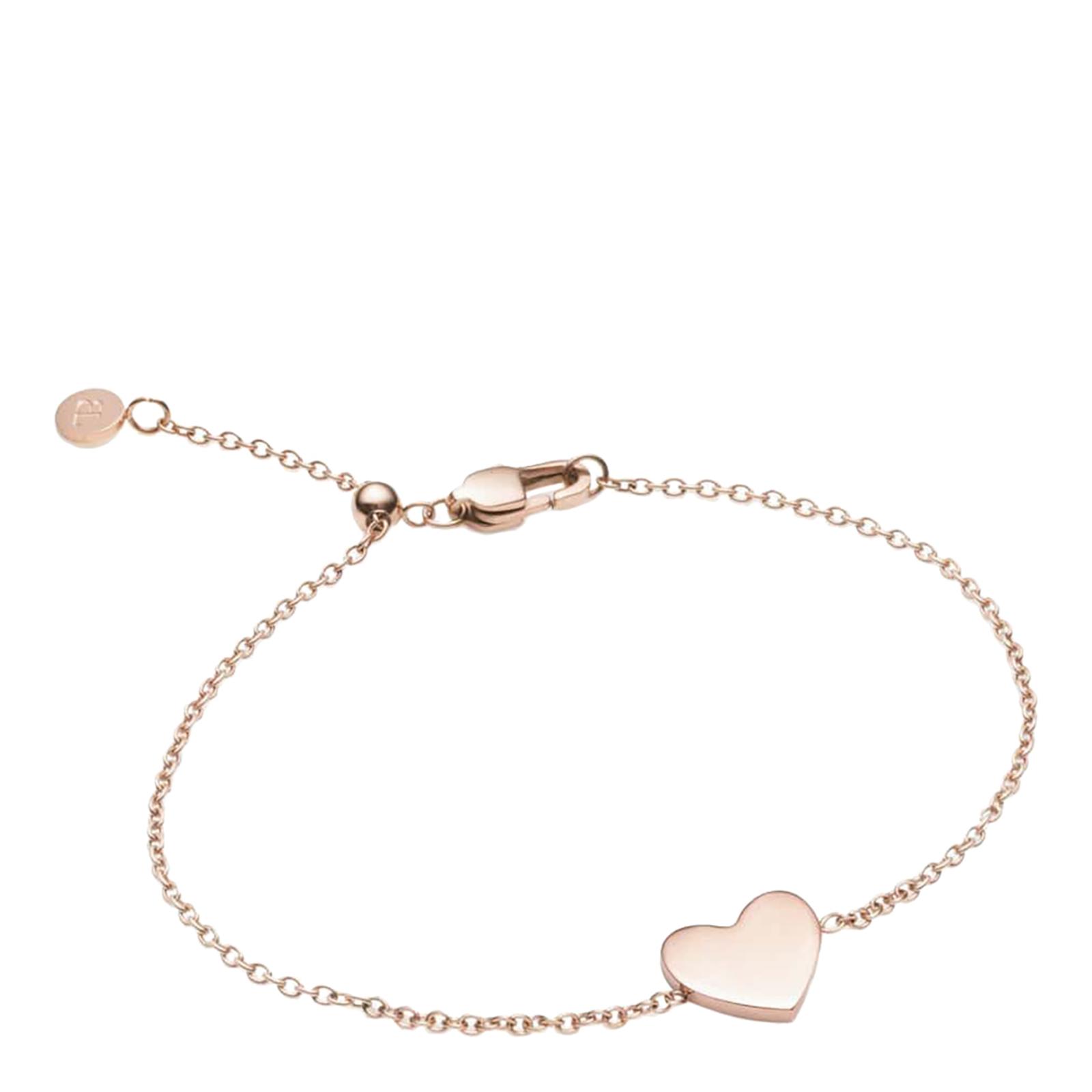 Blush Little Luxe Heart Bracelet - BrandAlley